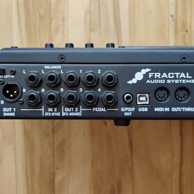 Fractal Audio Systems AX8 Amp Modeler + Multi-FX Processor - 2015 - 2020 - Black - Custom Colored Foot Caps image 17