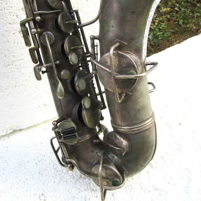 York Alto Saxophone, 1920's, Original Case, Needs Overhaul image 8