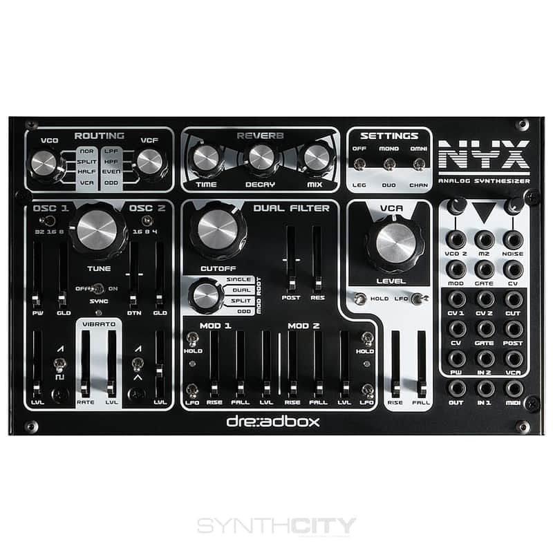 Dreadbox NYX Reissue Duophonic Analog Synthesizer (2026) image 1