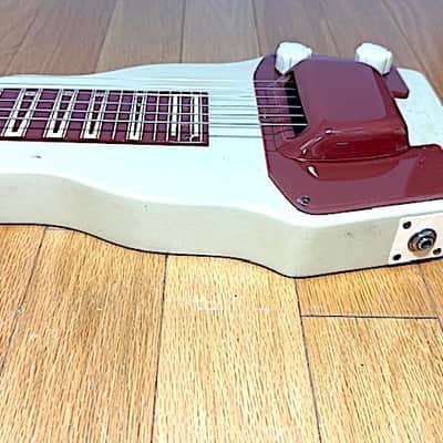 Vintage USA Made Gibson 1950's BR-9 Lap Steel Guitar w/ Matching Gibson Amplifier image 9