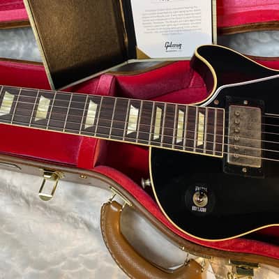 NEW! Gibson Custom Shop '57 Les Paul Ebony - Greatest Hits Collection II - Light Aged Murphy Lab - Authorized Dealer - 8.8 lbs! - G06122 image 13