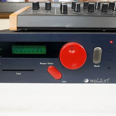Waldorf Microwave RackWavetable Synth 1989 W/Programmer image 2