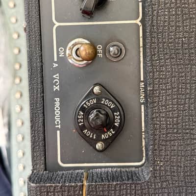 Vox AC-50 2-Channel 50-Watt Guitar Amp Head 1973 - 1979 - Black image 4