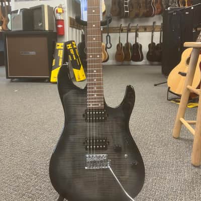 Ibanez AZ24S1F-TKS Standard 2025 - Present - Transparent Black Sunburst image 3
