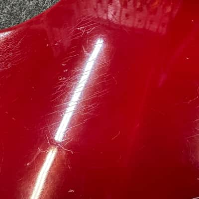 Fender Mustang Guitar with Rosewood Fretboard 1965 Dakota Red image 15