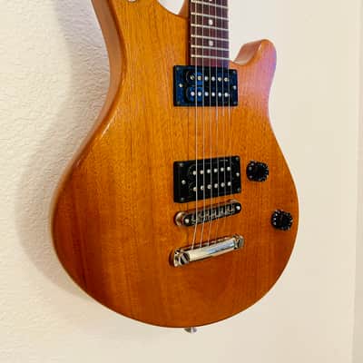 Washburn WMS Custom Shop USA Mahogany Body Set Neck with OHSC 1998 - Natural image 22