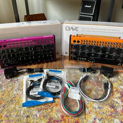 Behringer Crave & Edge Combo Package Analog Synthesizer Synth Extras image 1