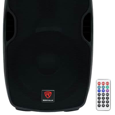Rockville BPA15 15" 800w Powered DJ PA Speaker w/ Bluetooth + Padded Slip Cover image 9