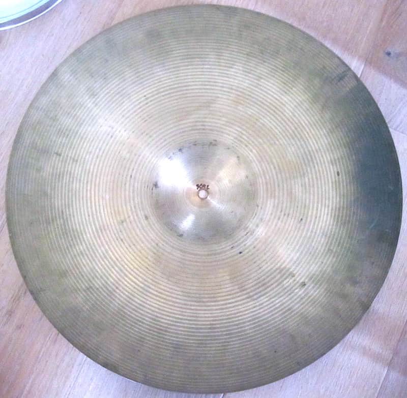 21" Zildjian Avedis 1970s Ride Cymbal - Vintage image 1