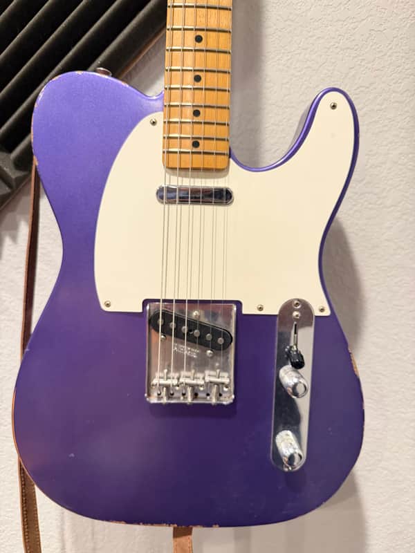 Fender Road Worn '50s Telecaster 2019 - Purple Metallic