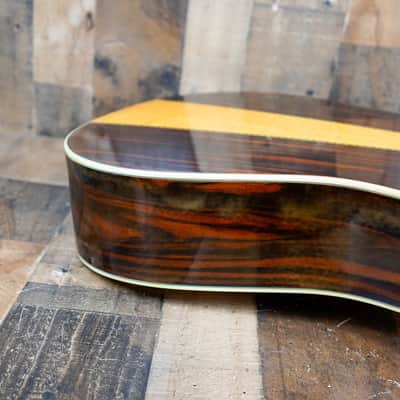 Morris W-40 Acoustic Guitar 1978 Natural Made in Japan MIJ w/ Case image 12
