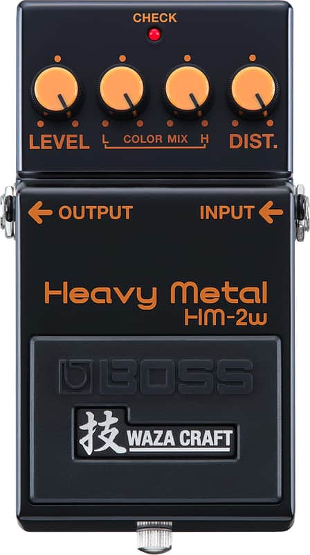 Boss HM-2W Heavy Metal Waza Craft (2025) - Black