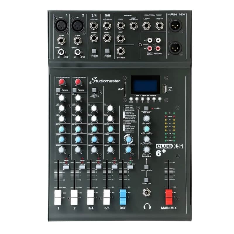 Studiomaster Club XS 6 Plus Mixer image 1