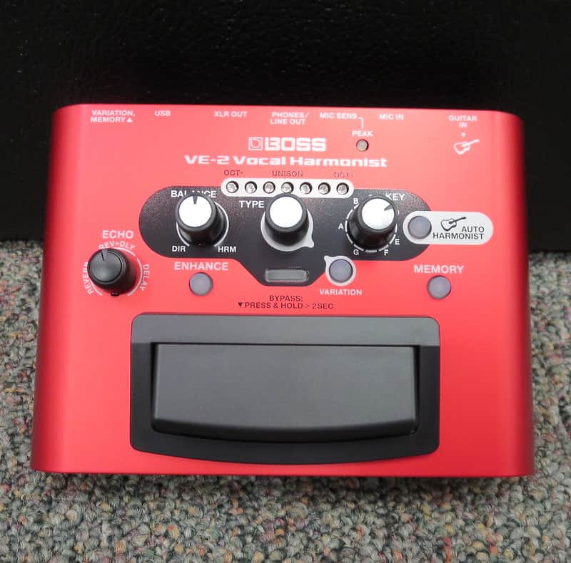 ミチマル　BOSS VE-2 VocalHarmonist Amazon.com: BOSS VE-2 Vocal Echo Pedal for Singing Guitarists