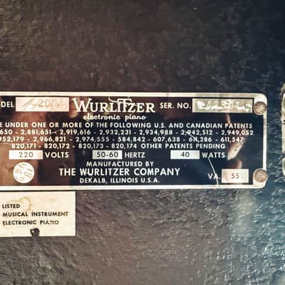Wurlitzer 200A image 9