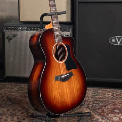 Taylor 224ce-K DLX Grand Auditorium Acoustic/Electric Guitar - Shaded Edgeburst with Hardshell Case image 14