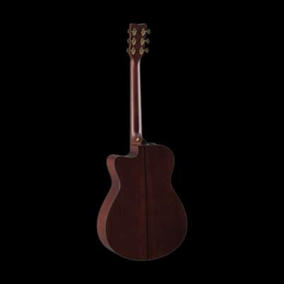 Yamaha TAS3 C TransAcoustic Concert Sand Burst Acoustic Electric Guitar with Case image 5