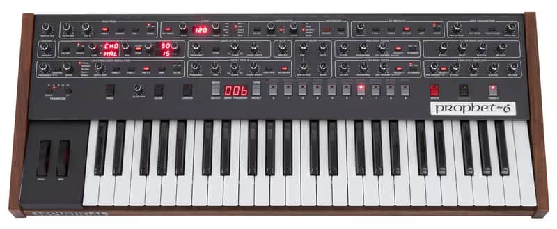 Dave Smith Instruments Prophet 6 49-Key 6-Voice Polyphonic Synthesizer image 2