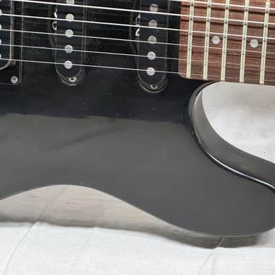 Fender Contemporary / Boxer Series TL-556 tl556 Telecaster HSS Guitar - MIJ Made In Japan 1984 - 1989 - Black image 6
