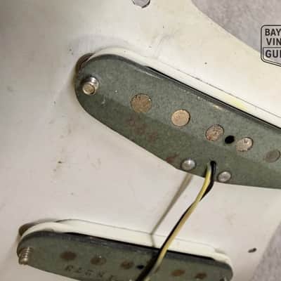 1973 Fender Stratocaster - All Original - Olympic White - w/HSC image 14