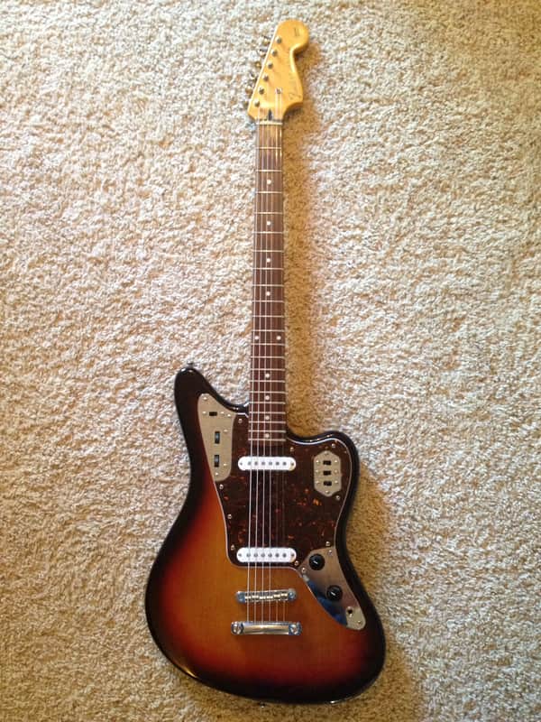 Fender Jaguar Baritone Custom Sunburst image 1