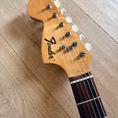 1975 Fender Mustang Left Handed Lefty Sunburst Vintage Rare Collector CBS image 16