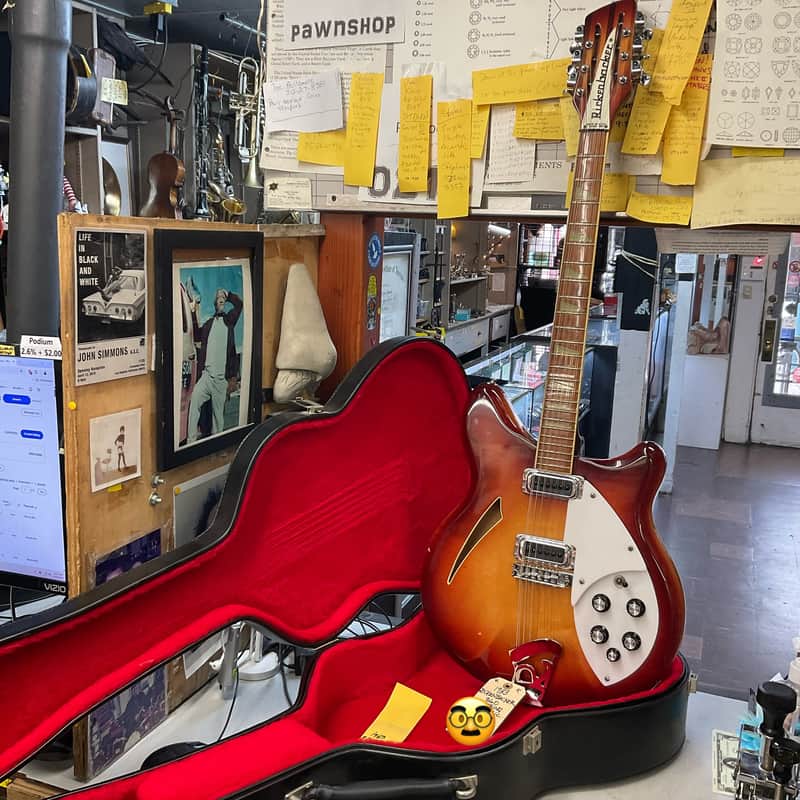 Rickenbacker 360/12 string 1983 - Fireglo image 1