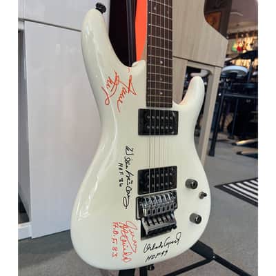 San Francisco Giants Autographed Collectible Joe Satriani Signature Model Electric Guitar (Pre-Owned) (Joe Satriani Private Collection) image 1