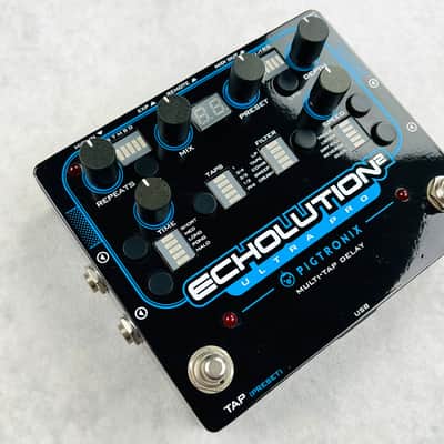 Pigtronix Echolution 2 Delay Pedal 2010s - Black image 2