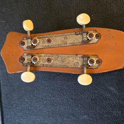 Naturally Relic'd 1959 Danelectro 3412 Short-horn Bass and Hardcase image 12
