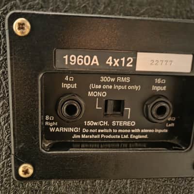 Marshall JCM 900 Lead 1960A 1993 - 1994 - Black image 3