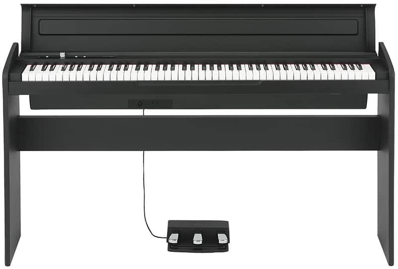 Korg LP-180-BK 88-Key Lifestyle Digital Home Piano 2014 - Present - Black image 1