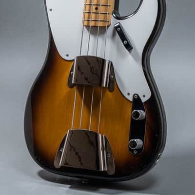 1957 Fender Precision Bass 2 Tone Sunburst Norman's Personal Stash! image 2