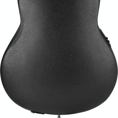Ovation Applause AB24 Traditional Grand Auditorium Acoustic-Electric Guitar, Spruce Top, Black Satin image 3