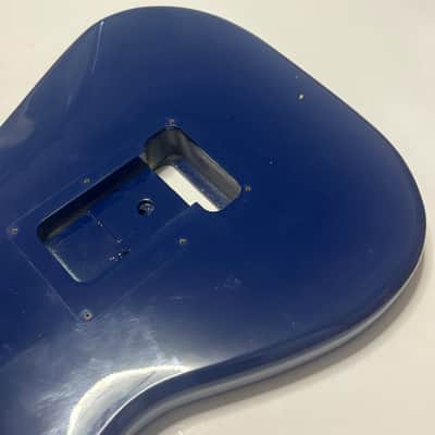 Fender Vintage 90s Squier Navy Dark blue Stratocaster body image 7