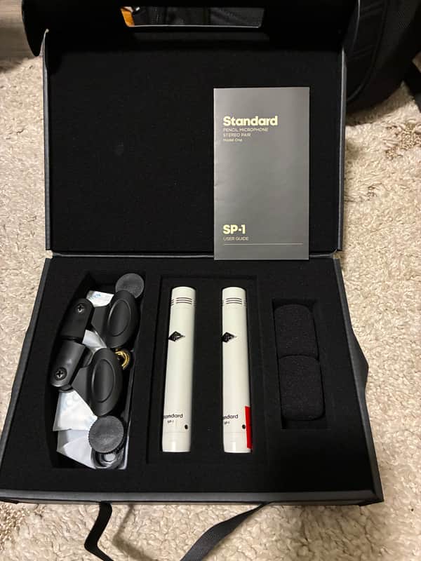 Universal Audio SP-1 pencil microphone matched pair 2024 - White image 1