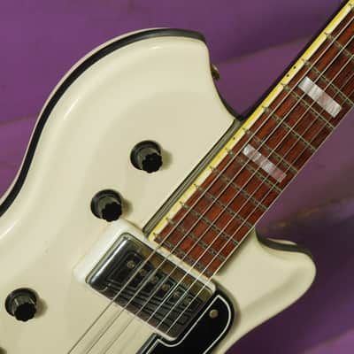 1960s Supro Dual Tone Semihollow Electric Guitar (VIDEO! Fresh Work, Ready) image 5