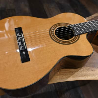 Ibanez GA6CE-AM Amber High Gloss Classical Guitar #718 image 20