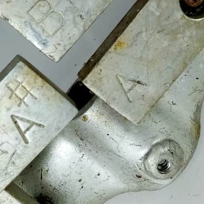 *Ludwig Marching Bell Lyra Glockenspiel Xylophone Vintage 60s Script Percussion* image 3