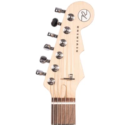Reverend Double Agent W Electric Guitar, Rosewood Fingerboard, Metallic Silver Freeze image 7