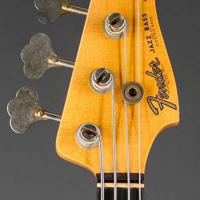 Fender Custom Shop '62 Jazz Bass Relic Reissue - 3 Color Sunburst image 10