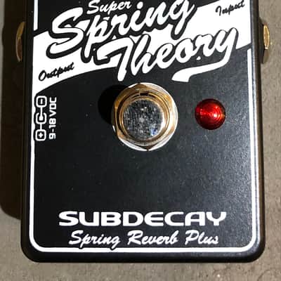 Reverb.com listing, price, conditions, and images for subdecay-spring-theory
