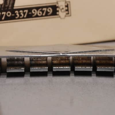Gibson Trapeze tail poiece 1960's - Chrome image 6