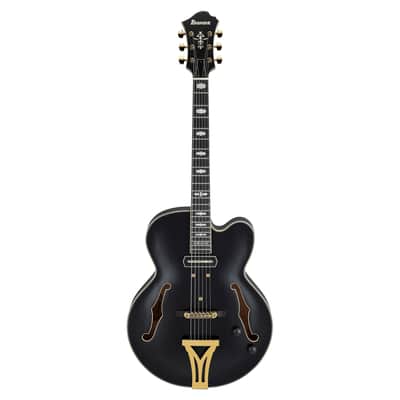 Ibanez PM3CBKL Pat Metheny Signature Hollow Body Guitar - Black image 2
