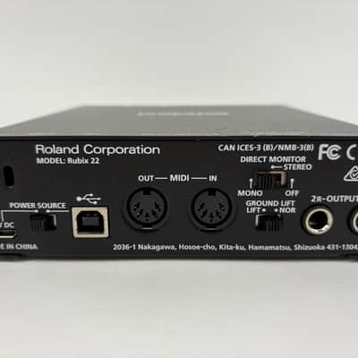 Roland RUBIX 22 USB AUDIO INTERFACE image 5
