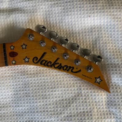 Jackson Early 1980's Vintage Guitar NECK,Custom upgraded with a NITRO Clear-Coat Finish and NEW  Kluson Style Tuners image 2