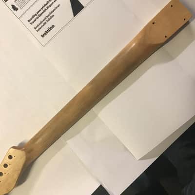 NGS Guitars Telecaster relic neck 2018 Relic Maple image 5