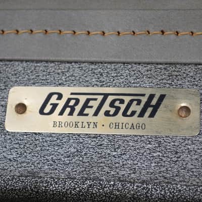 Vintage 1960's Gretsch Electric Guitar 16" Thinline Case Brooklyn Chicago Ess & Ess image 5