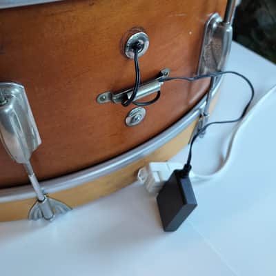Slingerland No 608 10X28 Parade King 3 Ply Mahogany Scotch Separate Tension Bass Drum 1956 - Mahogany image 9