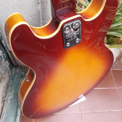 1986 Aria Pro II TA-40 Sunburst MI Korea ES-335 Style Jazz image 20